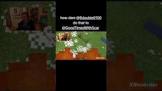 why did @bdoubleo do that @GoodTimesWithScar#sad #minecraft #hermitcraft #rip  #pudding