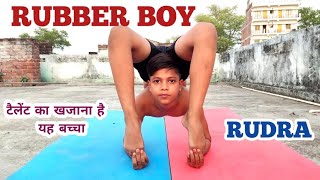 Watch incredible yoga Asana/ Rubber boy of Bihar Rudra