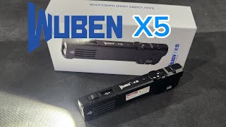 Wuben X5 1300 lumens EDC light