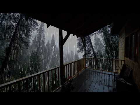 Lluvia Relajante Para Dormir - Sonido de Lluvia y Truenos, Rain Sound for Sleeping, Lluvia 244