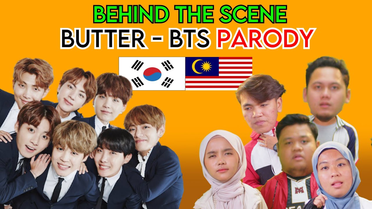 Ready go to ... https://youtu.be/zyTU9k8LTPs [ Behind The Scenes (BTS) | BTS Butter (Parody)]