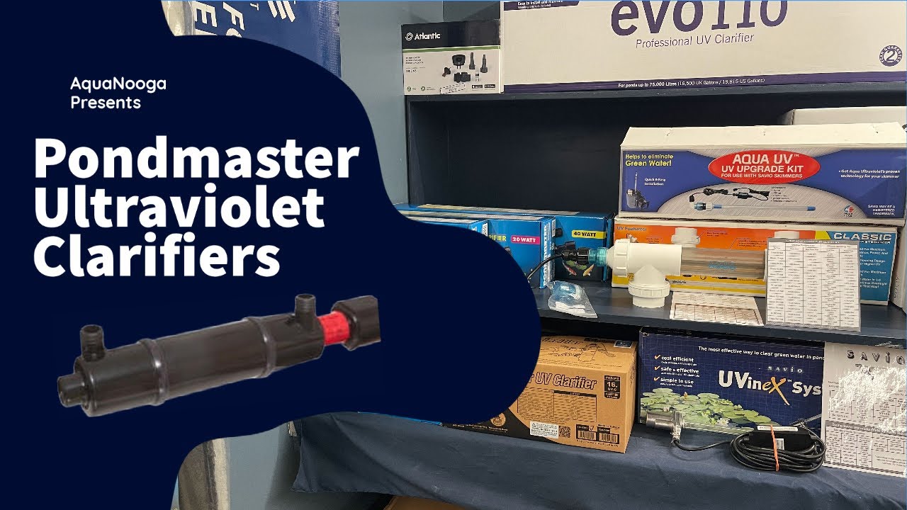 Pondmaster Ultraviolet Clarifier Walkthrough Pond UVs for algae