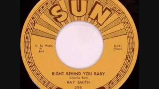 Vignette de la vidéo "Ray Smith-Right Behind You Baby 1958"
