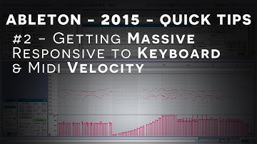 Ableton QT - Massive Key Board Velocity Control