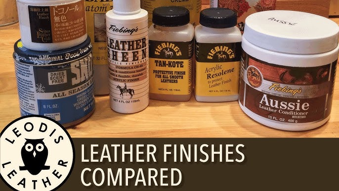 Fiebing's Pro Dye VS Fiebing's Leather Dyelearn the difference!