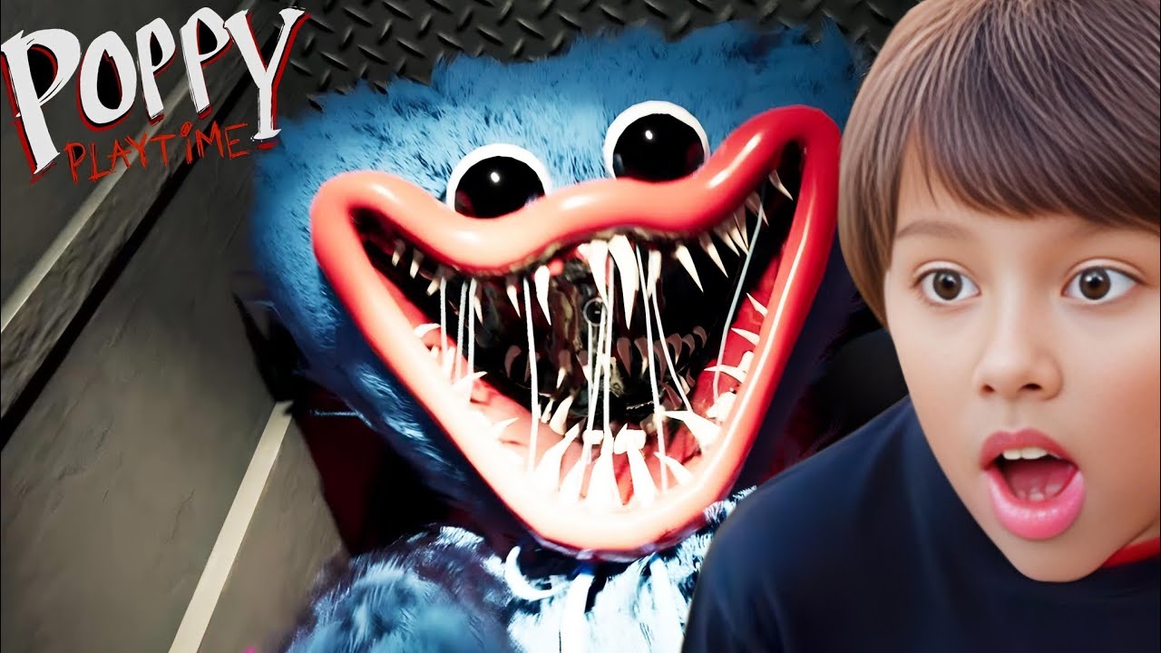 I GOT LOST IN A HORROR TOY FACTORY | POPPY PLAYTIME