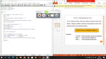 BAHASA PEMROGRAMAN II C++ | Array, Fungsi, dan Struktur