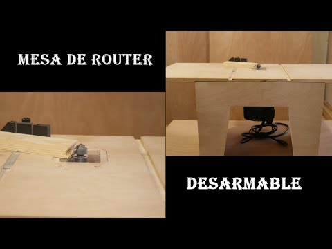 REMOVABLE AND VERSATILE ROUTER TABLE