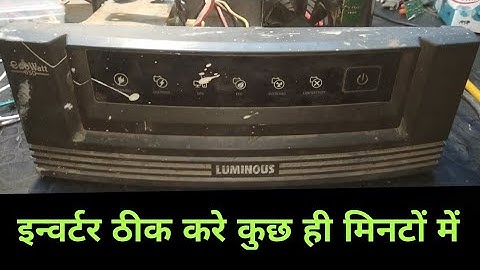 Luminous Eco650 Inverter Repairing (PowerTak)