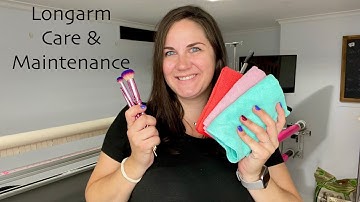 HOW TO CLEAN AND OIL A LONGARM | CARE AND MAINTENANCE | QUILTING BUSINESS