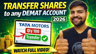 How to Transfer Shares to any Demat Account |  Demat to Demat CDSL Stock Transfer
