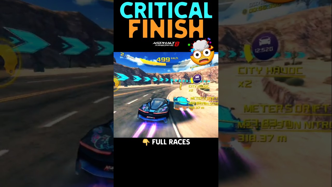 Battista takes on Ultima RS at nevada Asphalt 8 👻🤯