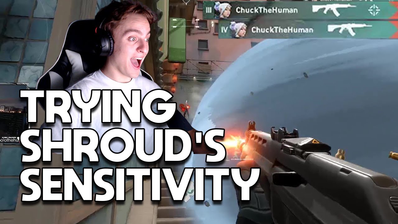 Trying Shroud s Sensitivity Settings VALORANT YouTube