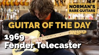 Guitar Of The Day 1969 Fender Telecaster Blonde Normans Rare Guitars