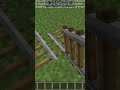 MAKE THIS HEART SHAPE RAILWAY TRAC in Minecraft#Minecraft viral rail heart track #shorts