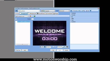 Tutorial / How to Shorten a Worship Countdown Video - e.g. 5 minutes to 3 minutes