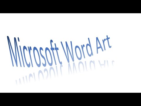 Microsoft Word Art - Where to find it and how to use it