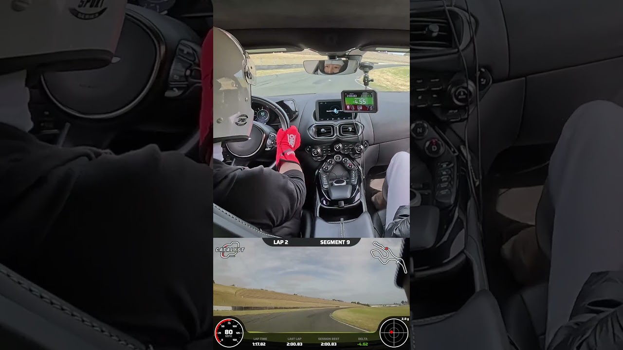 2020 Aston Martin Vantage @ Sonoma Raceway