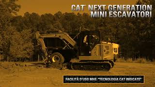 TECNOLOGIA CAT INDICATE PER MINI EXCAVATORI CAT® DI NEXT GENERATION