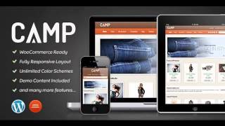Preview Camp - Responsive eCommerce Theme WordPress eComme