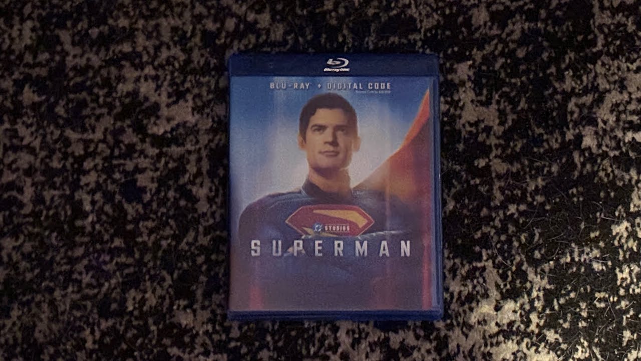 Opening to Superman 2025 Blu-ray