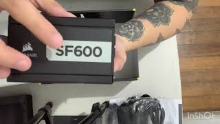 Unboxing the CORSAIR SF600 80+ Platinum SFX Power Supply