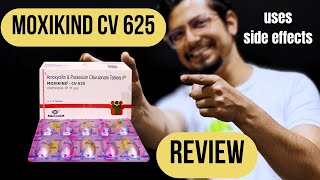 Moxikind CV 625 tablet review in Hindi | side effects, doses, uses | moxikind cv 625 tablet ke fayde