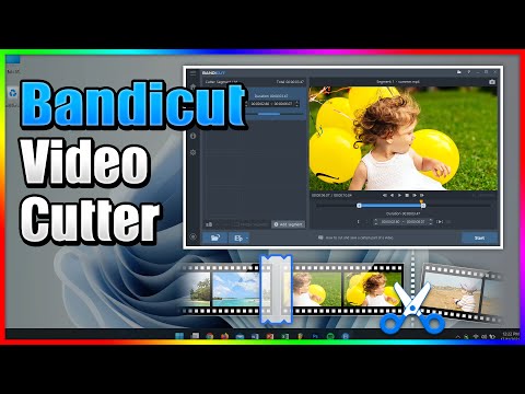 How to cut parts of a video using Bandicut - Free Video Cutter