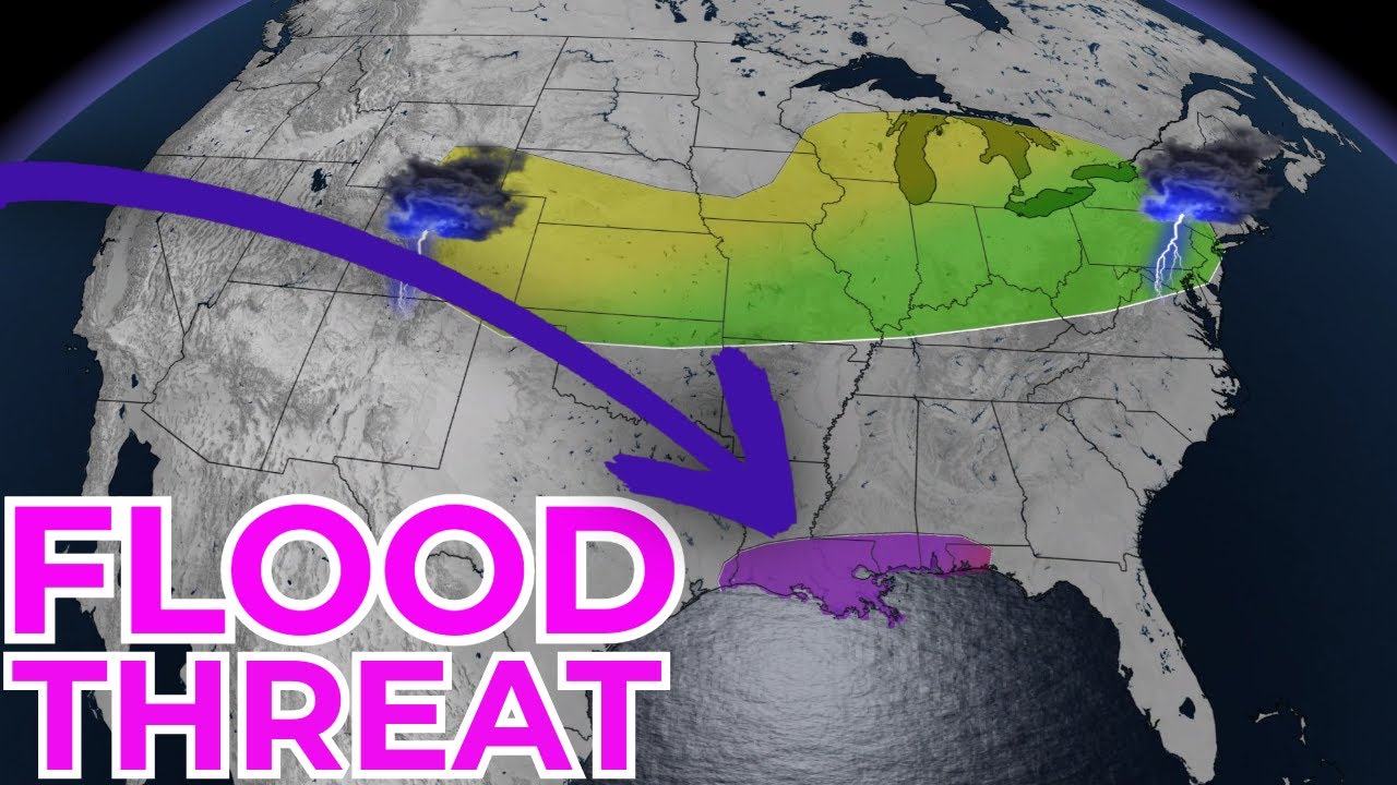 Flood Threat Coming To The North Gulf Coast From Invest 93L (Tropics ...