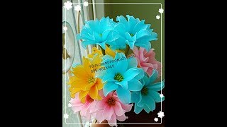 Download Lagu EP76 How to stocking flower ( nylon flower)by ployandpoom (ผ้าใยบัว) MP3