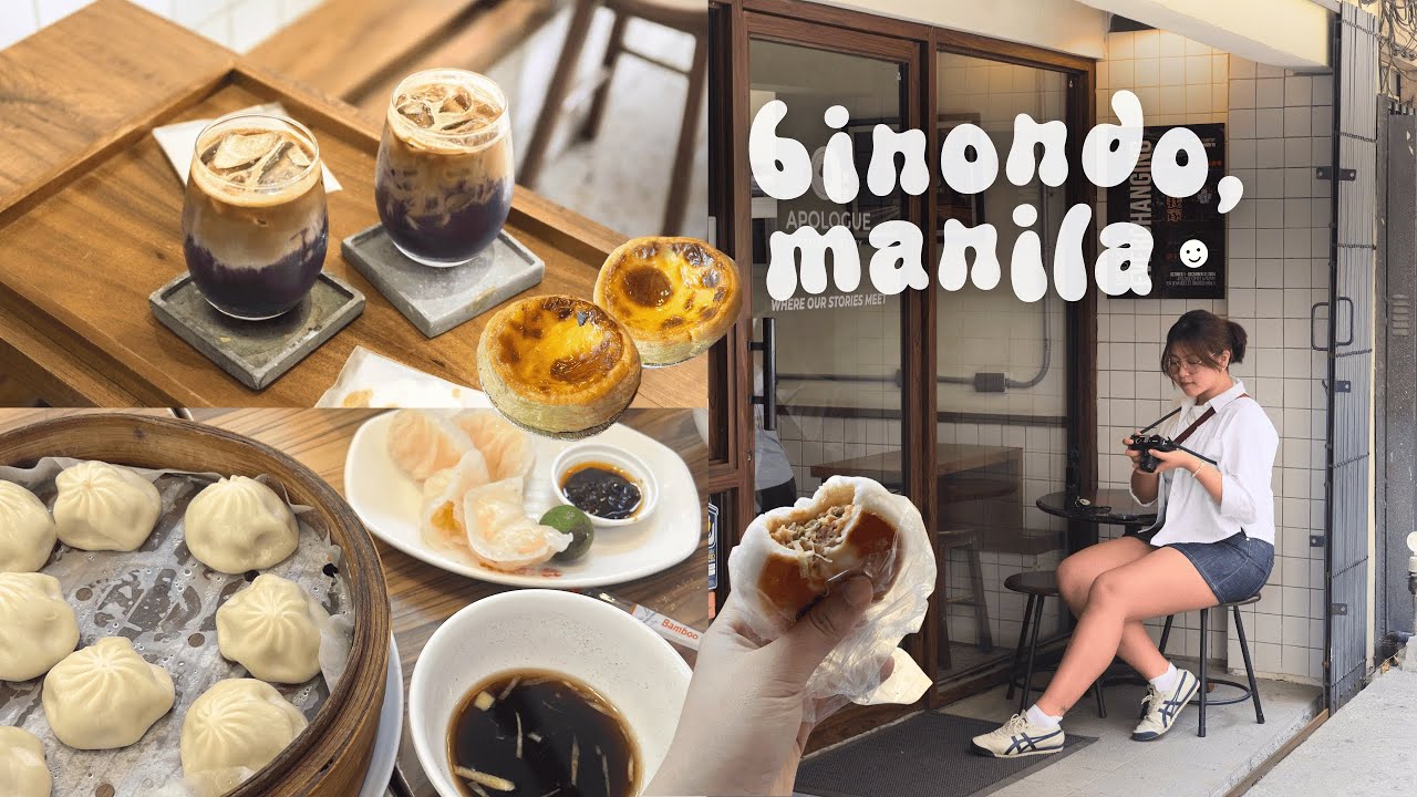 binondo food crawl 🥮🥢 chuan kee, apologue cafe, hub make lab escolta | life in manila