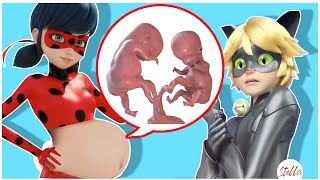 Miraculous Ladybug &amp; Cat noir have a lot of baby - paper doll story