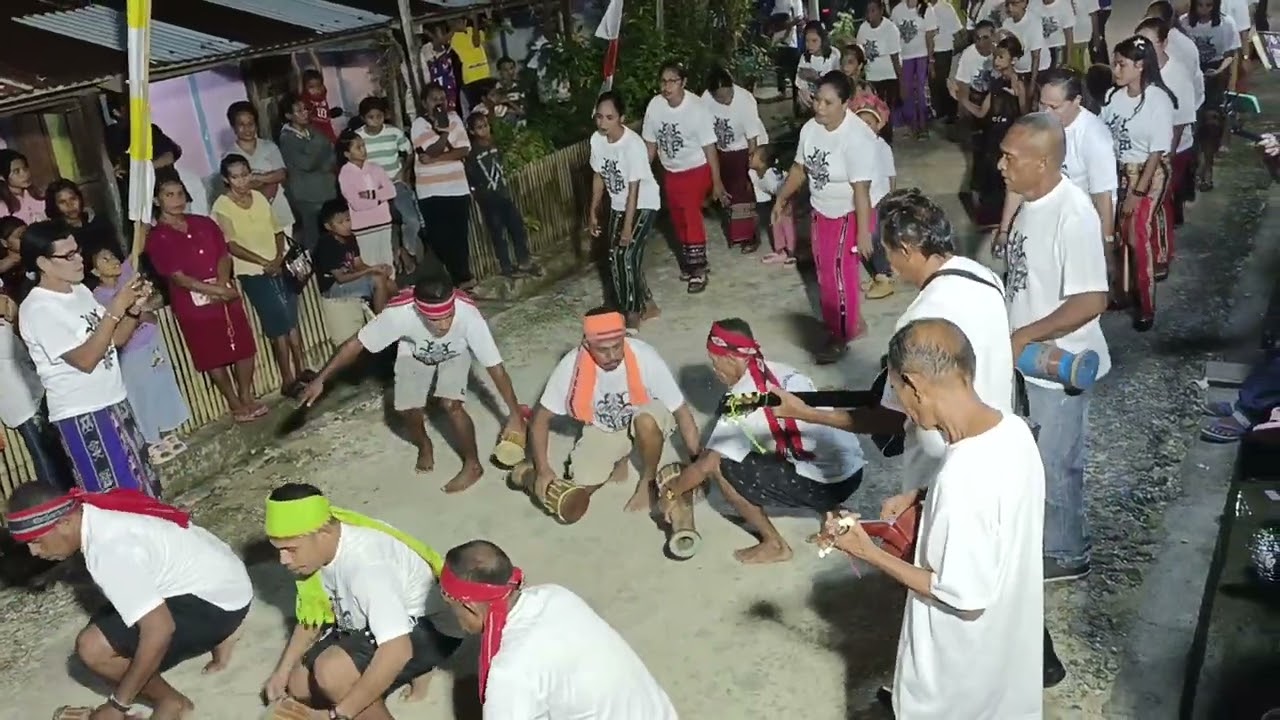 Dodobol Penyambutan Hati Kudus Yesus oleh Rukun St.Sisilia (12) Desa Arui Bab