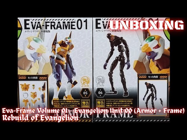 Unboxing - Eva-Frame Volume 01 - Evangelion Unit 00 | Rebuild of