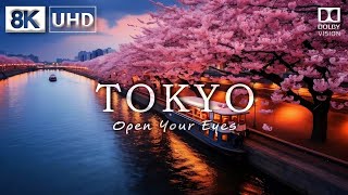 Tokyo 🗼In 8K Ultra Hd Hdr [60Fps] Dolby Vision | Tokyo 8K Hdr | 8K Tv