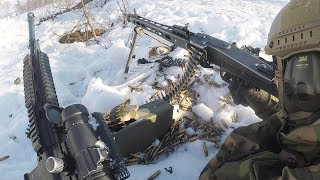 MG3 Machine Gun & HK416 Assault Rifle Live Fire