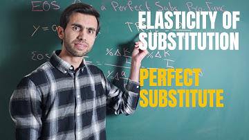 Elasticity of Substitution for Perfect Substitute (Linear) Production Function