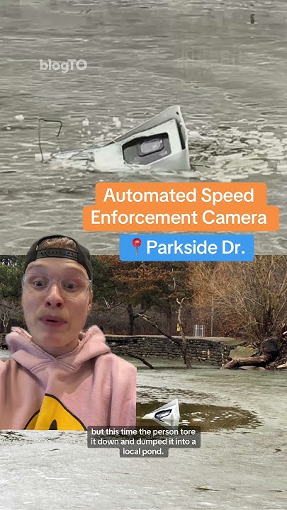 Toronto s Most Notorious Speed Camera Was Dumped Into A Local Pond toronto-s-most-notorious-speed-camera-was-dumped-into-a-local-pond
