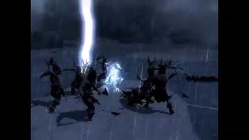 Skyrim Battles - Dream Match - The Ebony Warrior & Me [Level 81] vs 10 Forsworn Briarhearts.!