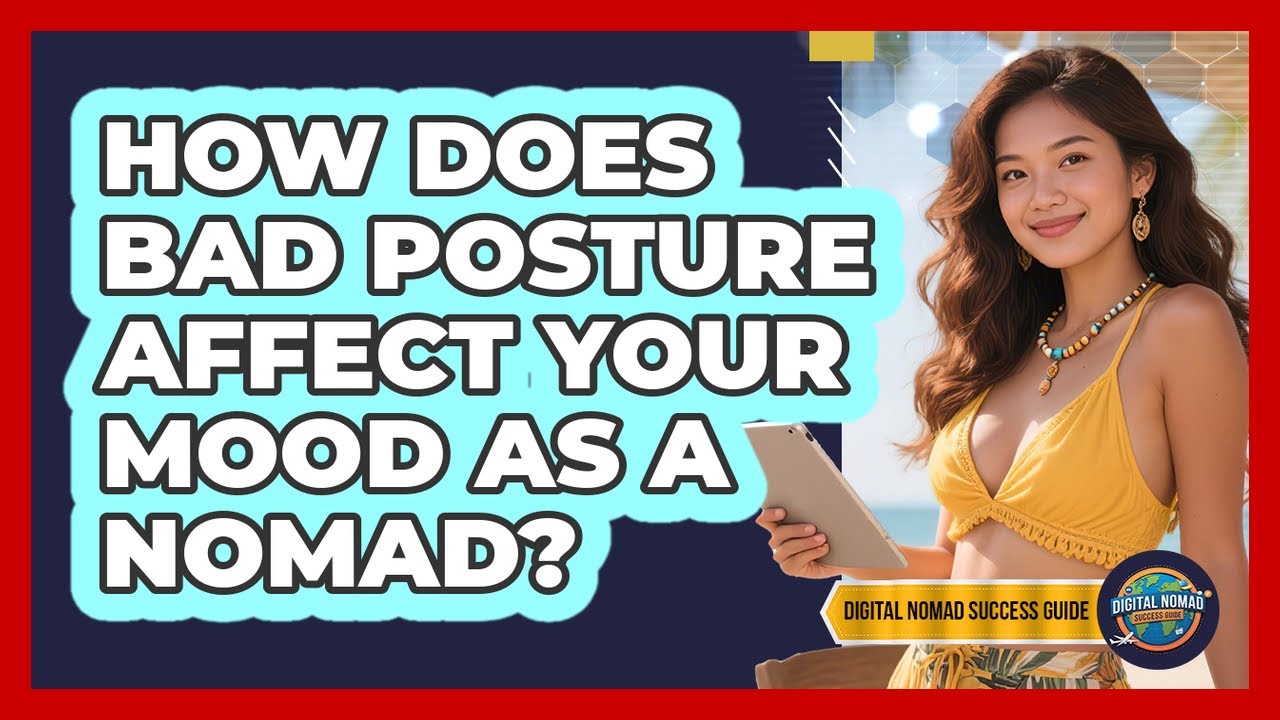 How Does Bad Posture Affect Your Mood As A Nomad? - Digital Nomad Success Guide