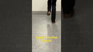 Single Time Step Breakdown -Tap together at home! #tapdance #familyfun #tutorial #family #subscribe