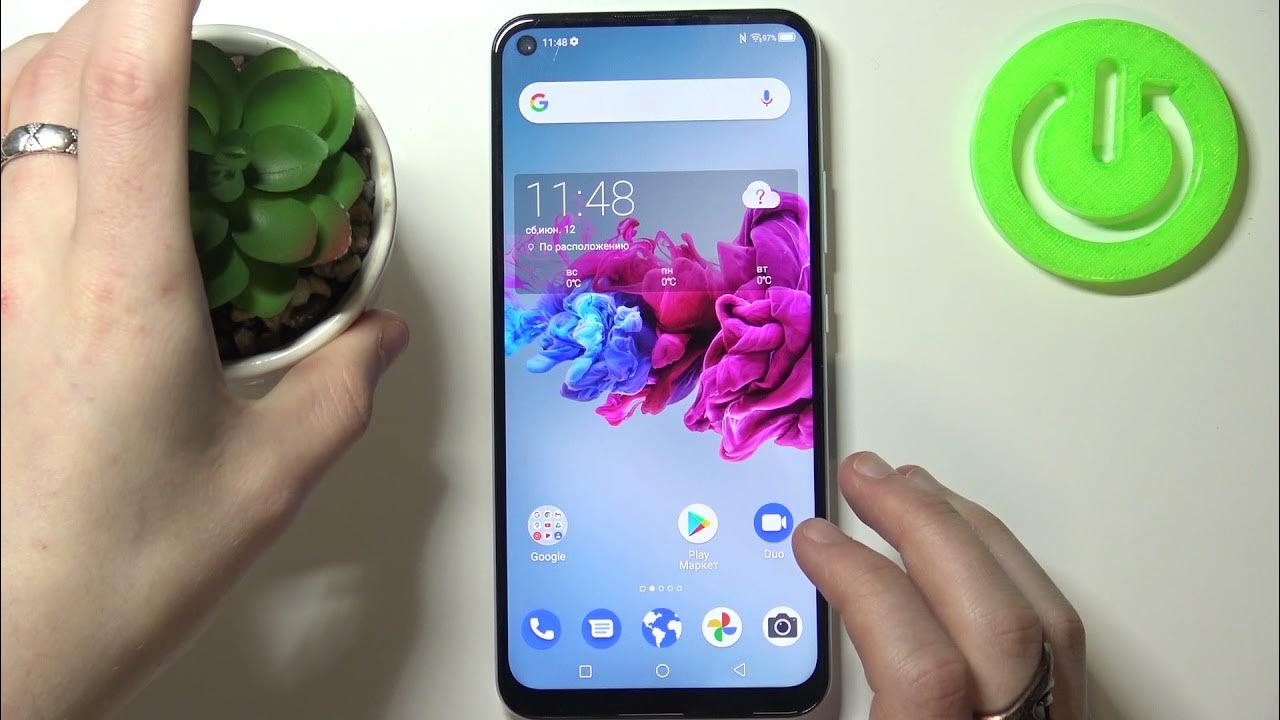 Как просканировать QR код с помощью ZTE Blade V2020 YouTube