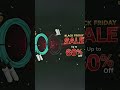 Black Friday Deals up to 60% Off, Final Week, don’t miss out #foryou  #networking  #blackfriday