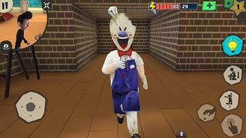 ICE SCREAM Enter In Felix & Lester House - Scary Robber New Prank Funny Android game