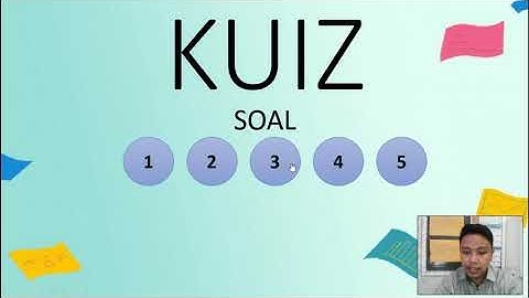 Membuat kuiz menggunakan PowerPoint dengan Hyperlink