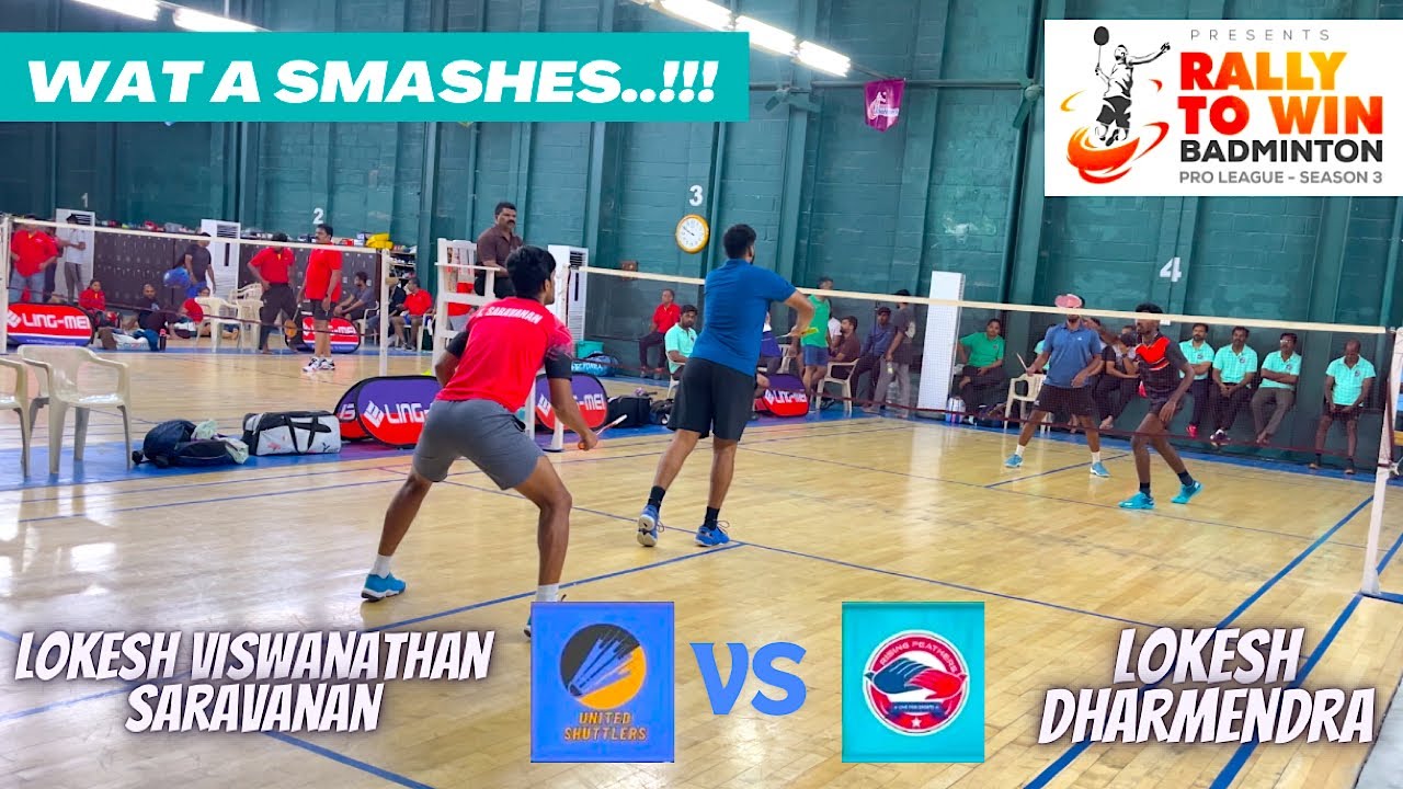 LOKESH/SARAVANAN vs LOKESH/DHARMA || SEMI FINAL - Rally To Win Badminton Pro League 2024 || ERODE