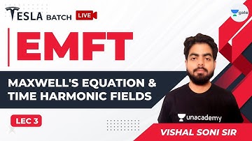 Electromagnetic Theory | Lec 3 | Maxwell