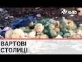 Невідомі засипали берег Алмазного озера зіпсованими овочами