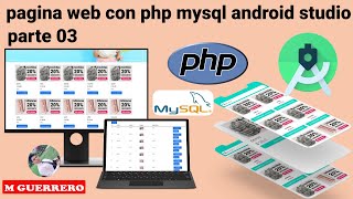 SISTEMA CON PHP MYSQL ANDROID STUDIO || PARTE 3 -DISEÑO ADMIN