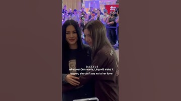 Ling’s whipped era is permanent 🤭 she just lets Orm do whatever she wants 😂#lingorm